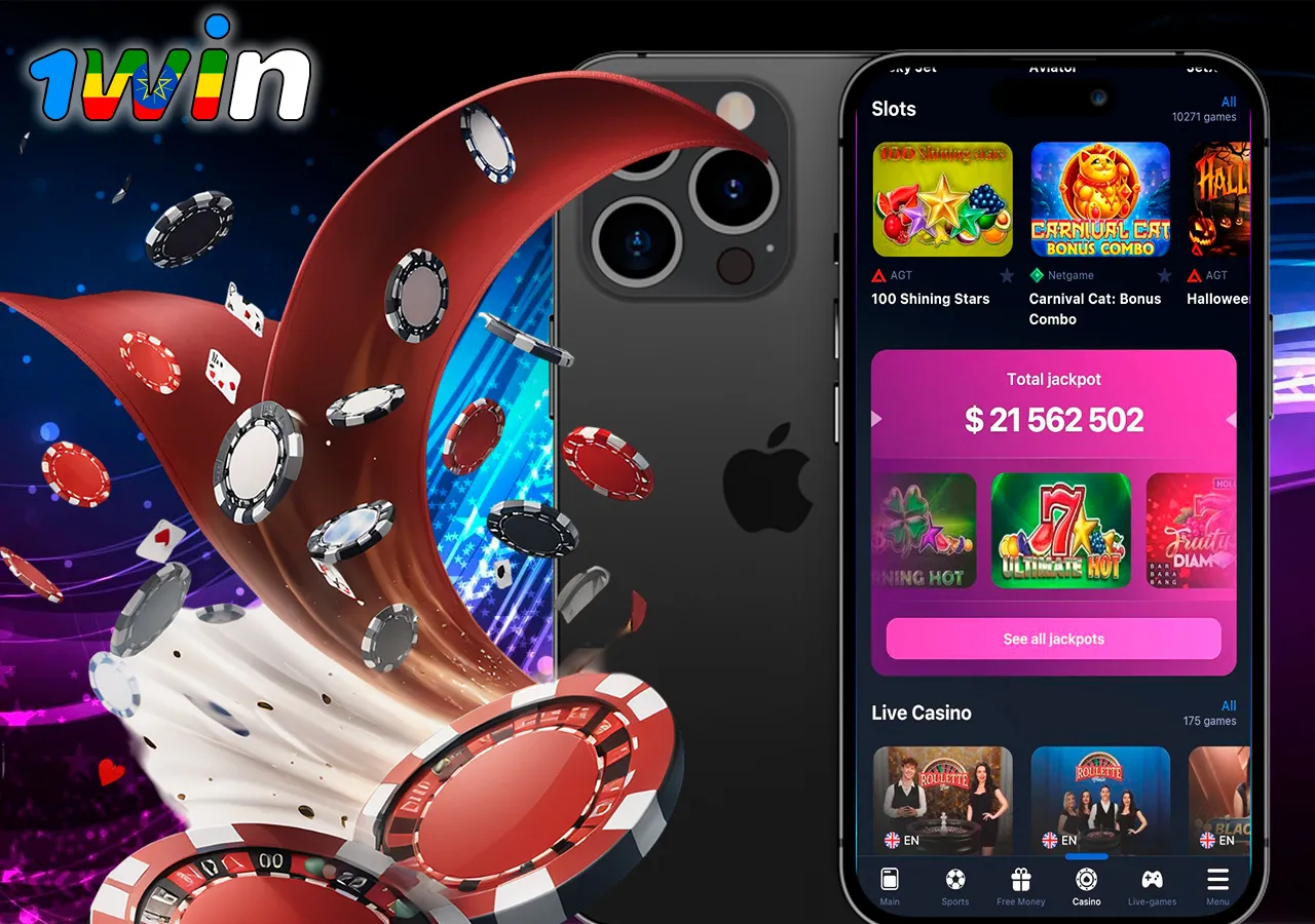 Convenient casino app