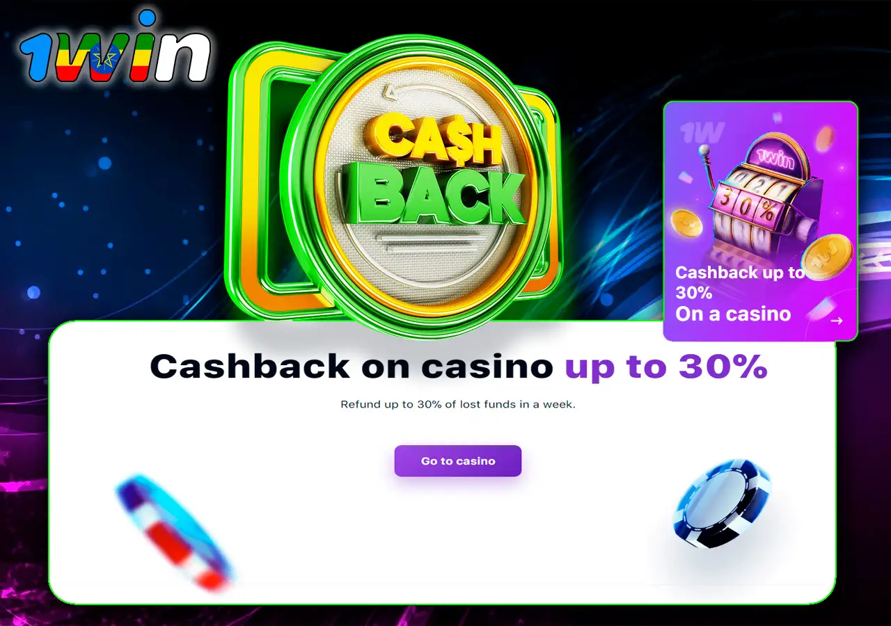 Big cashback for sports and casino betting