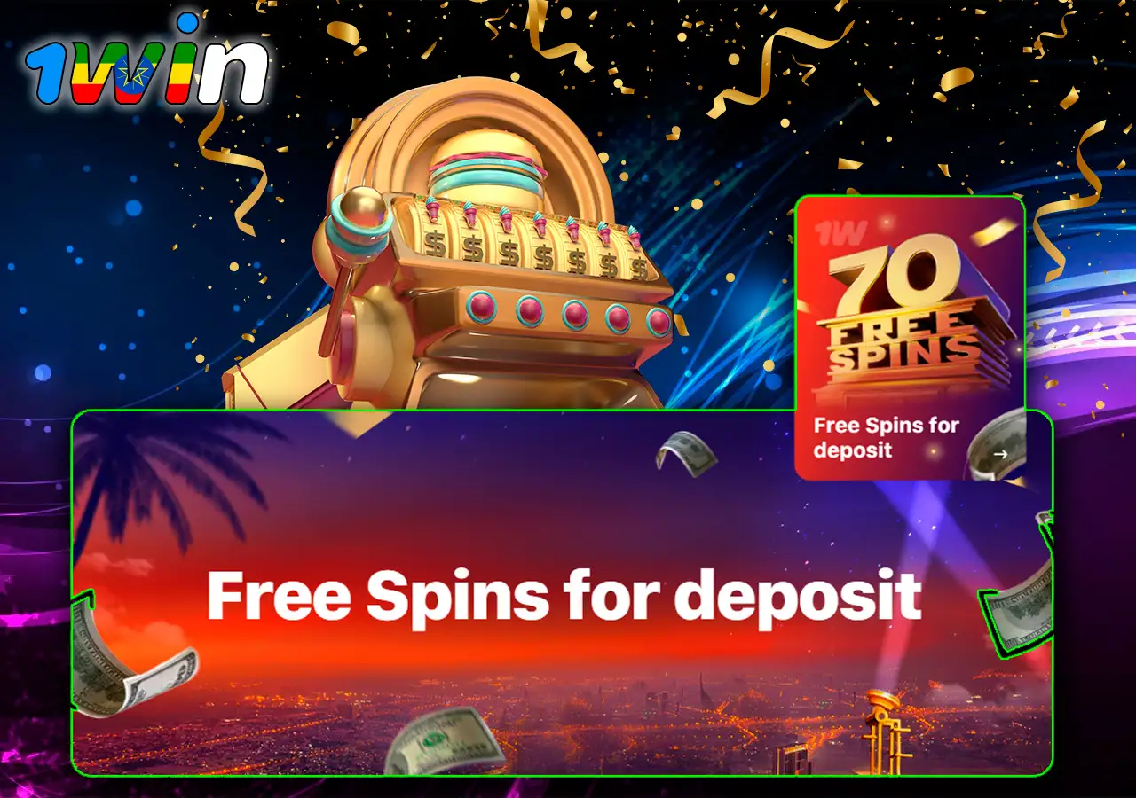 Get 70 free 1Win spins per deposit